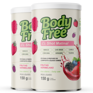 KIT 2 POTES BODY FREE SHOT